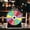 12 Slots, variant on Color Rotating Wheel Editable Acrylic Drinking Game for Shops Pub Show 8 Slots