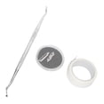thumbnail image 4 of Corrector de Uñas Encarnadas NikouMX Herramienta de Tratamiento Paroniquia Inoxidable, 4 of 8