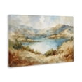 thumbnail image 2 of Stupell Industries Traditional Secret Mountain Lake Panorama Canvas Art, 36 x 24, by Petals Prints Design, 2 of 8