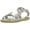 Silver, variant on 8012-SILVER: Toddler/Little Kid's Sun-San Silver Sandals (11 M US Little Kid)