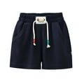 thumbnail image 2 of AUNVITO Kid's Short Children's Summer Cotton Casual Sports Shorts with Pocket Shorts, 2 of 6