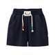 thumbnail image 1 of Odeerbi 2-14 Años Niños Niñas Entrenamiento de Verano Deportivo Pantalones Cortos de Algodón Casual Pantalones Cortos Con Bolsillo, 1 of 6