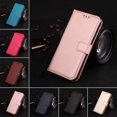 thumbnail image 2 of Funda de cuero con tapa tipo billetera para Samsung Galaxy A10 A12 A20e A31 A02s A40 A41 A50 A51 A52 A70 A71 A21s A3 A5 A6 A7 A8 Deng Xun unisex, 2 of 2