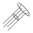 thumbnail image 1 of fastboy Plant Climbing Support Trellis 70 cm Iron Pipe Plastic Tomato Cage, 1 of 6
