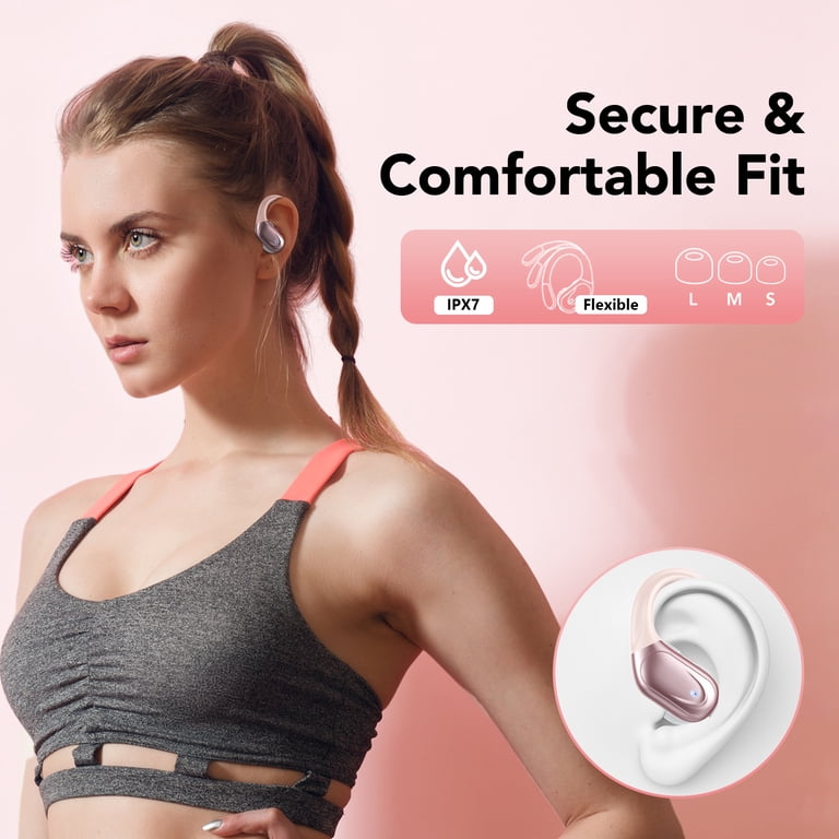 Tikland Wireless Earbuds with Earhooks, 60H Battery photo 7