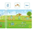 thumbnail image 5 of 40 Pages Preschool Learning Workbook, Montessori Educational Toys for Toddlers 3-6 Year Olds, Autism Handwriting Practice Learn to Write Dry Erase Marker Set Kindergarten Busy Books, 5 of 13
