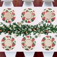 thumbnail image 7 of Ryvnso Strawberry Fruit Round Plate Mats Dining Table Placemat Set of 4 for Holiday Decoration, 7 of 7