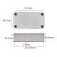 thumbnail image 5 of 3PCS 125B/1590N1 Aluminum Guitar Effect Pedal Enclosure Metal Stomp Box Enclosure Unfinished 122x66, 5 of 5