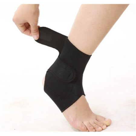 Self Heat Tourmaline Ankle Brace-pair