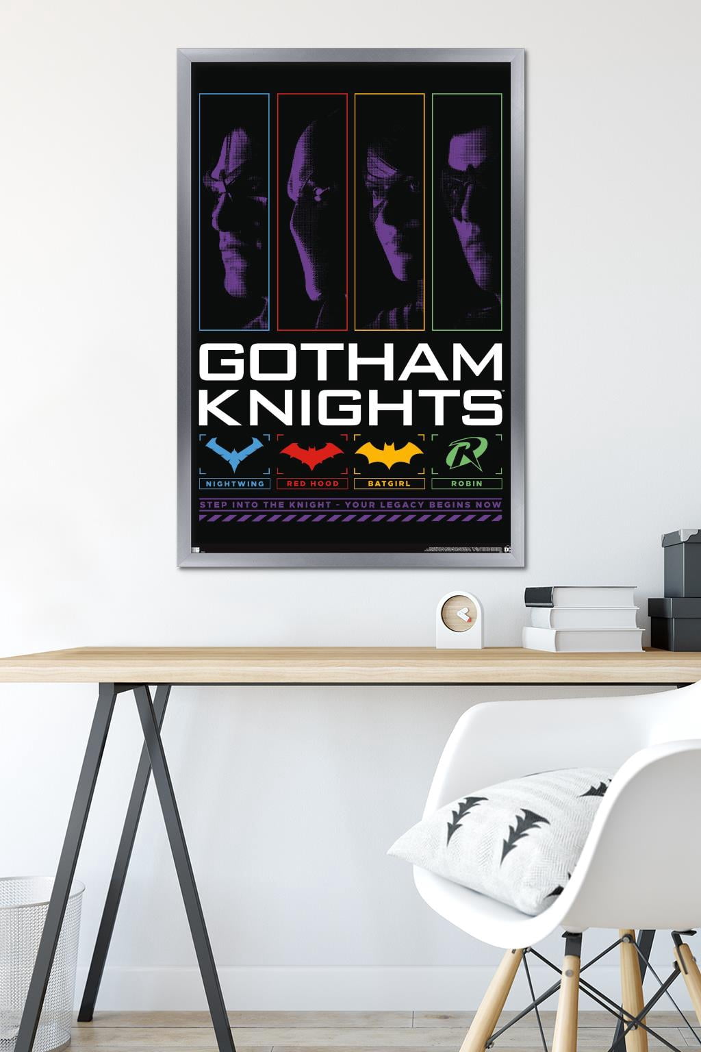 DC Comics Gotham Knights - Step In Wall Poster, 22.375" x 34" Framed