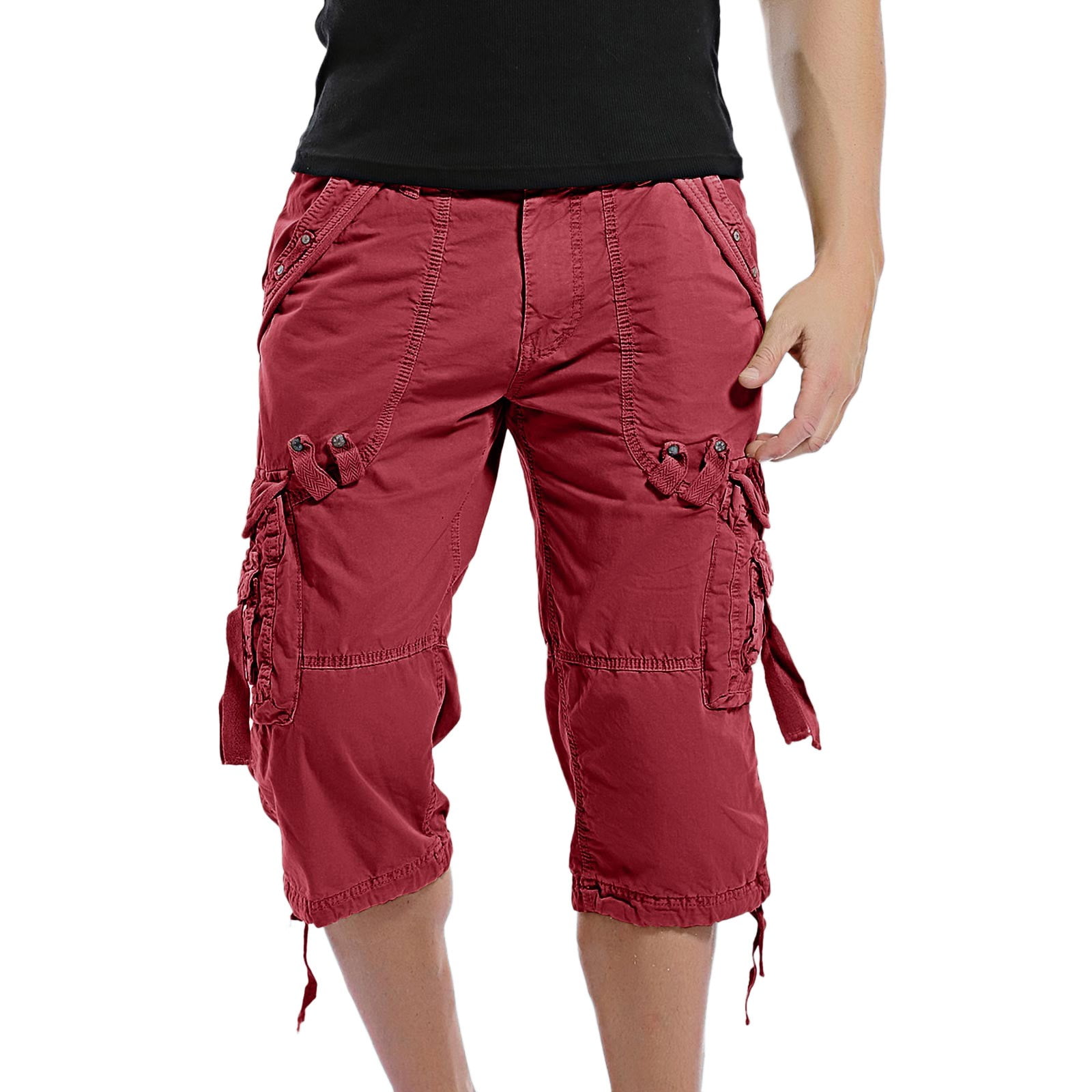 Pedort Shorts For Men High Waisted Cargo Shorts For Men Workout Shorts