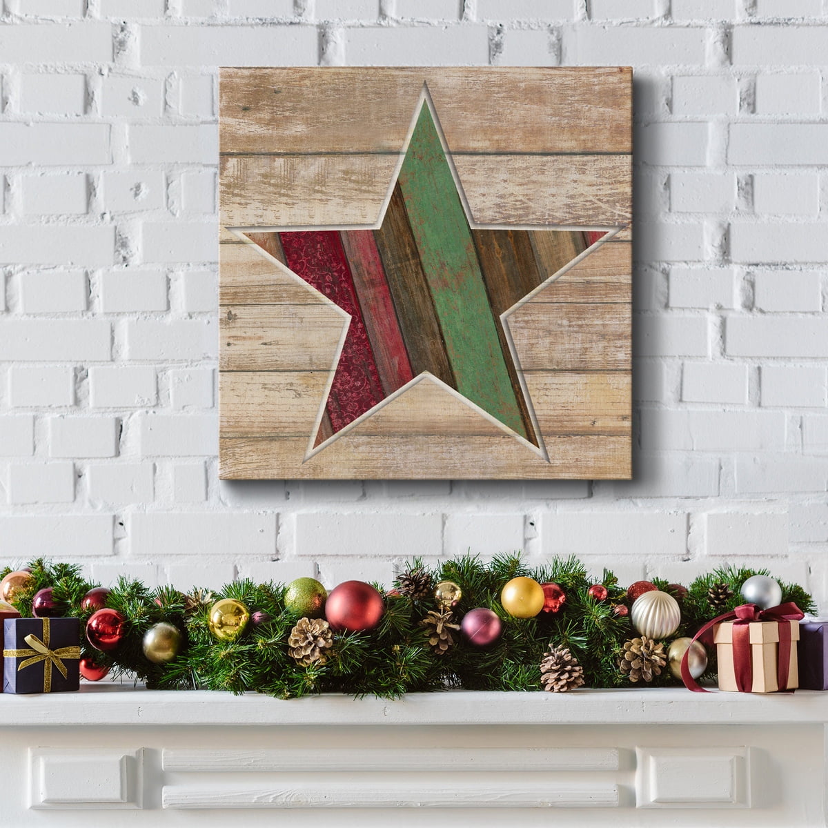 Home For Christmas - Premium Gallery Wrapped Canvas - Ready to Hang