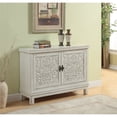 thumbnail image 2 of Treasure Trove Galina Ash Wood Veneer 2-Door Cabinet in White, 2 of 6