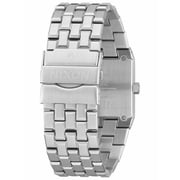 Nixon A1262625 Womens Ticket Silver Tone Bracelet Quartz Watch