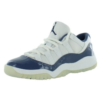 Air Jordan 4 Retro Shoes, Off White/Military Blue, Size 6.5