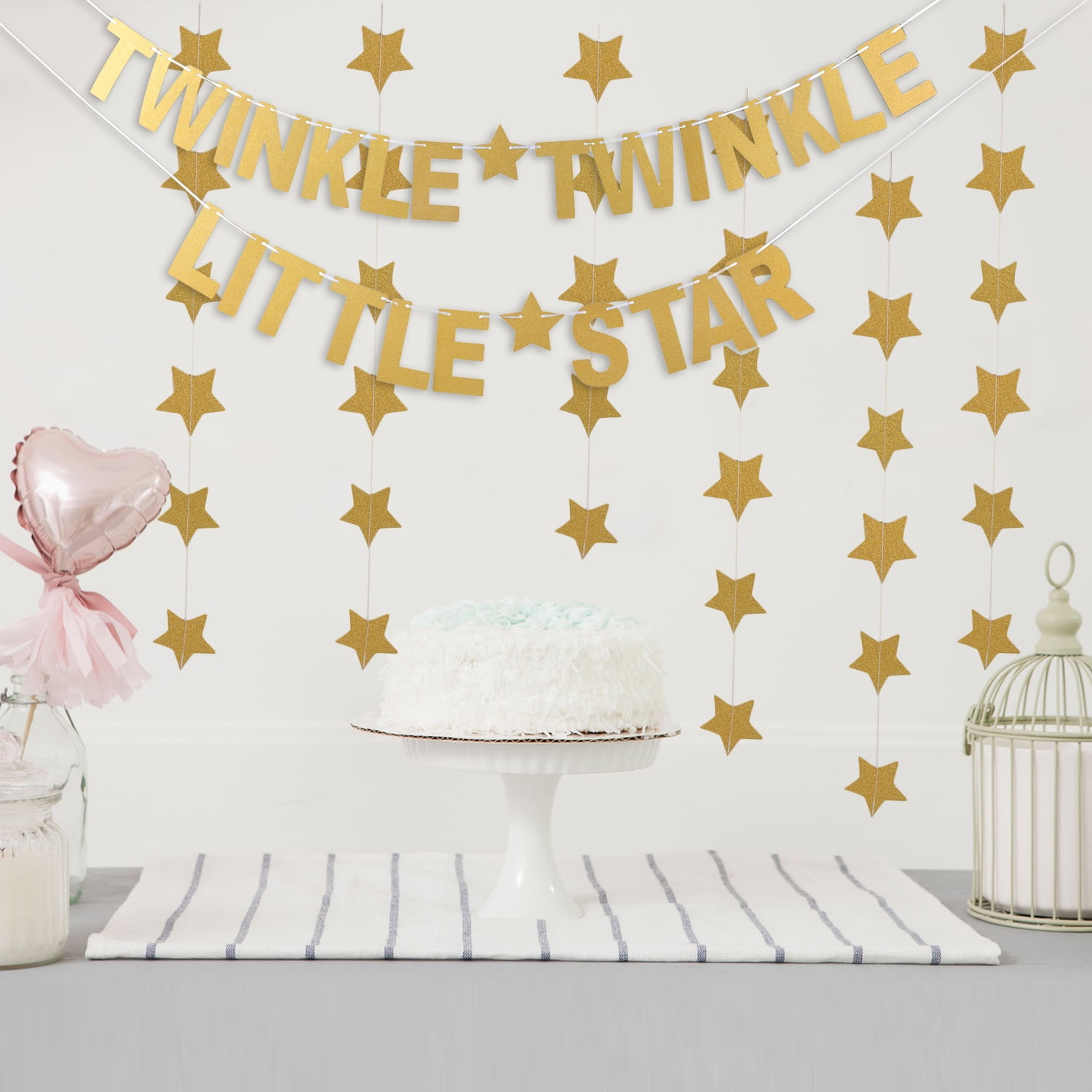 twinkle twinkle little star banner walmart