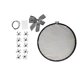 thumbnail image 2 of Cross Stitch Kit, Multipurpose Unfading Durable Halloween Embroidery  For Festival For Home ANGGREK con lazo, 2 of 8