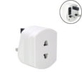 thumbnail image 1 of Shaver Plug Adaptor Shaving Toothbrush Adapter Epilators Bathroom UK To 2 Pin 3, 1 of 10