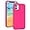 Neon Pink, variant on Compatible with iPhone 11 Case (6.1"), [Drop Protection] [Anti-Scratch] Shockproof Liquid Silicone Anti-Fingerprint Cover with Microfiber Lining Phone Case, Coral