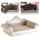 thumbnail image 4 of Rascador de gato duradero, cartón, sofá en almohadilla para rascar, Los 58x26x27cm Yuyangstore Tabla de rascar para gatos, 4 of 8