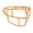 Gold, variant on F7X-EGOP FACEMASK Carbon Steel / Cardinal