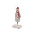 thumbnail image 1 of Christmas Wooden Snowman Figurine With Scarf And Toque, 1 of 3