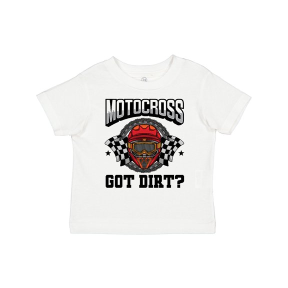 Inktastic Motocross Dirt Biking Got Dirt Boys or Girls Toddler T-Shirt