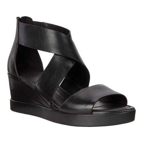 ecco women's wedge shoes