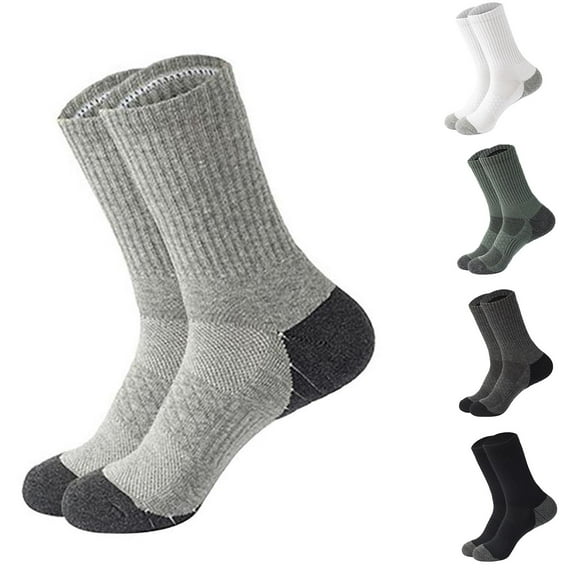 Cushioned Wool Hiking Socks for Men and Women Warm Durable for Outdoor Activities