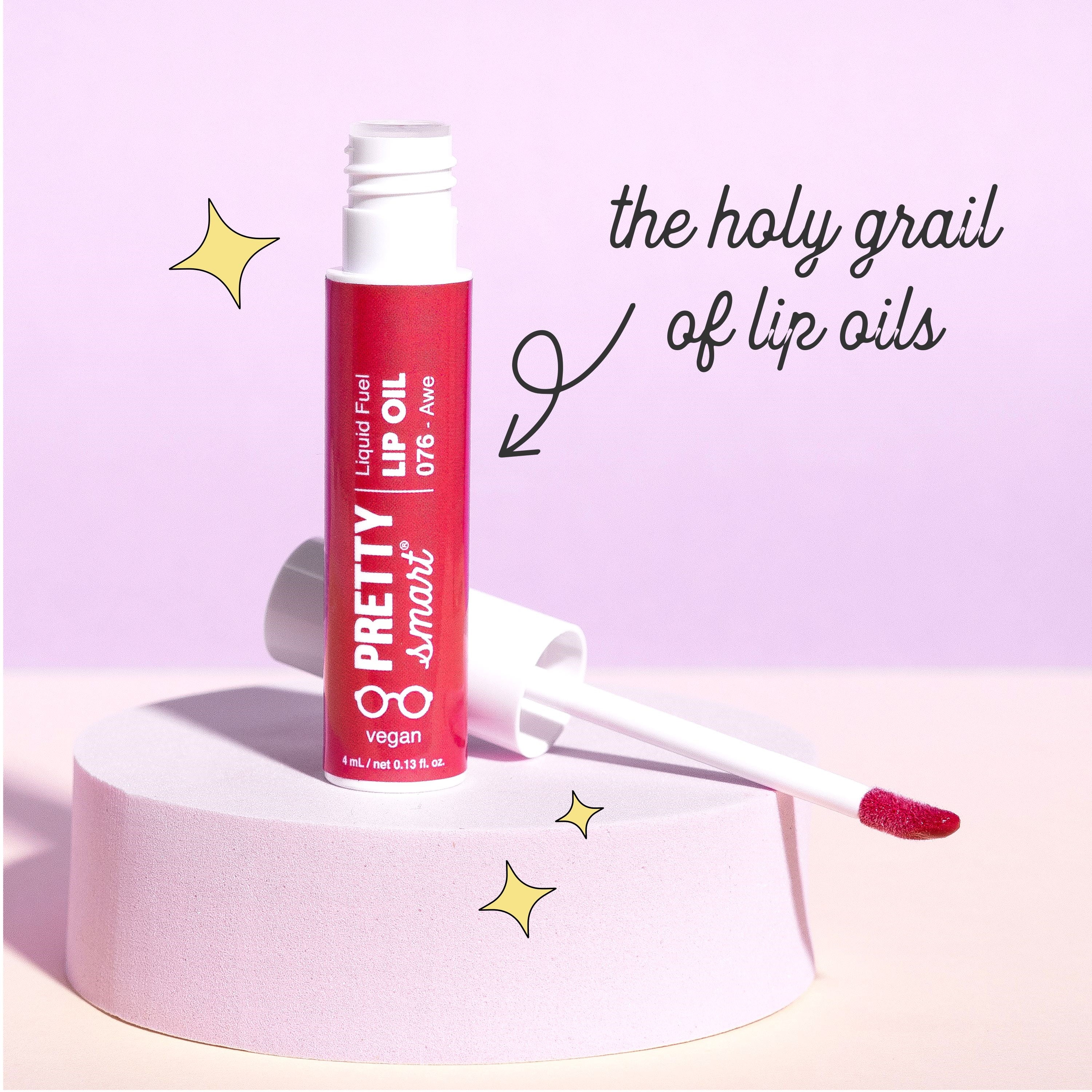 Pretty Smart Liquid Fuel Lip Oil, Glee, 0.13 fl. oz.