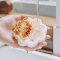 thumbnail image 3 of ins cleaning dishwashing sponge, compressed wood pulp cotton, kitchen supplies, oil-free dishwashing cloth, thickened pot brush, 3 of 4