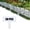White, variant on Garden Edging, Faux Stone Edging for Landscaping, Imitation Stone Garden Fence, Plastic Retaining Edging Border for Garden Landscaping