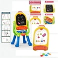 thumbnail image 4 of 2-in-1 Kids Art Easel Rotatable Double Sided Magnetic Whiteboard Blue, 4 of 6