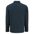 thumbnail image 3 of Men's Cutter & Buck Black Houston Astros Hunts Point Eco Textured Fleece Recycled Half-Snap Sweatshirt, 3 of 3