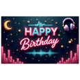 thumbnail image 2 of Yatrandify Colorful Theme Birthday Party Banner Decorative Design Happy Birthday Banner Party Backdrop Celebration Banner for Birthday Party Indoor Decoration Event Decoration, 2 of 7