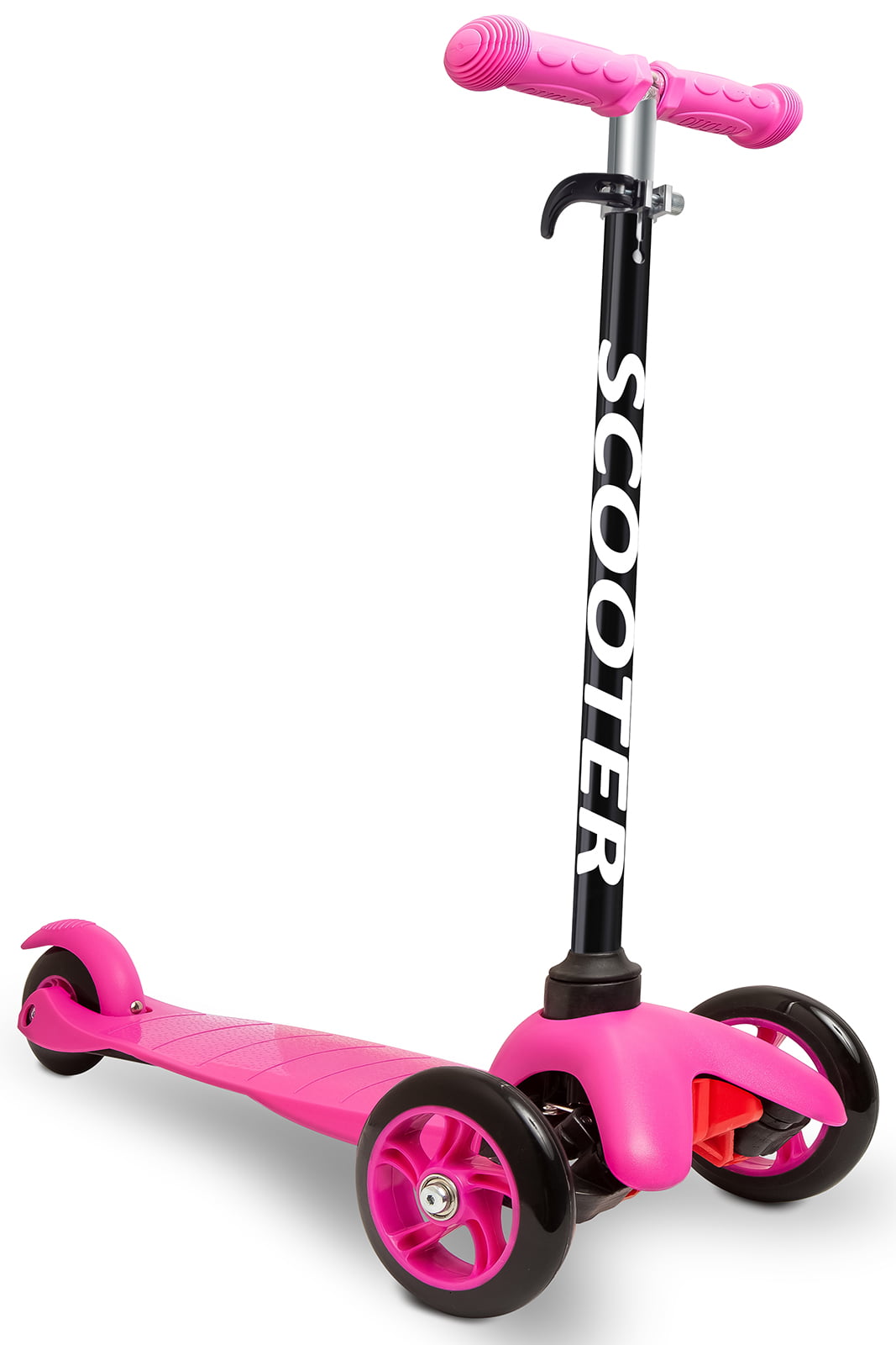 Scooter Forest Spirit Pink Fits Most Childrens 2 Wheeled and 3 Wheeled Scooters Scootaheadz: Kids Scooter Accessories Pink and Purple T-Bar Handle Scooter Fawn Head for Kids Girls