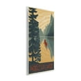 thumbnail image 2 of Paddle Your Own Canoe Phrase Mountain Lake Adventure Wall Plaque Art, 13 x 19, 2 of 6
