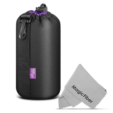 Panasonic Dslr Camera - Altura Photo Large Neoprene Pouch Bag for DSLR Camera Lens (Nikon, Pentax, Sony, Olympus, Panasonic)