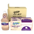 thumbnail image 6 of Swiffer Wet Jet Mop Refill Pack, Wood, Laminate, Tile, Floor Cleaner, 20 Pads + 1 Wood Solution, 6 of 6