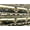 Aztec Olive Green Stripe, variant on Lilly Craft Cody Copper Tribal Print Fleece Anti-Pill FABRIC 58-60" Wide Sold by the Yard