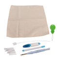 thumbnail image 1 of Stainless Steel Punch Needle Kit, Sturdy, Durable, Ergonomic Design, Wide Application, Punch Needle Tool for Clothing and Curtains, 1 of 4