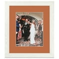 thumbnail image 2 of ArtToFrames 15x21" Matted Picture Frame with 11x17" Single Mat Photo Opening Framed in 1.25" Off White Wash on Ash and 2" Red Orange Mat (FWM-4098-15x21), 2 of 8