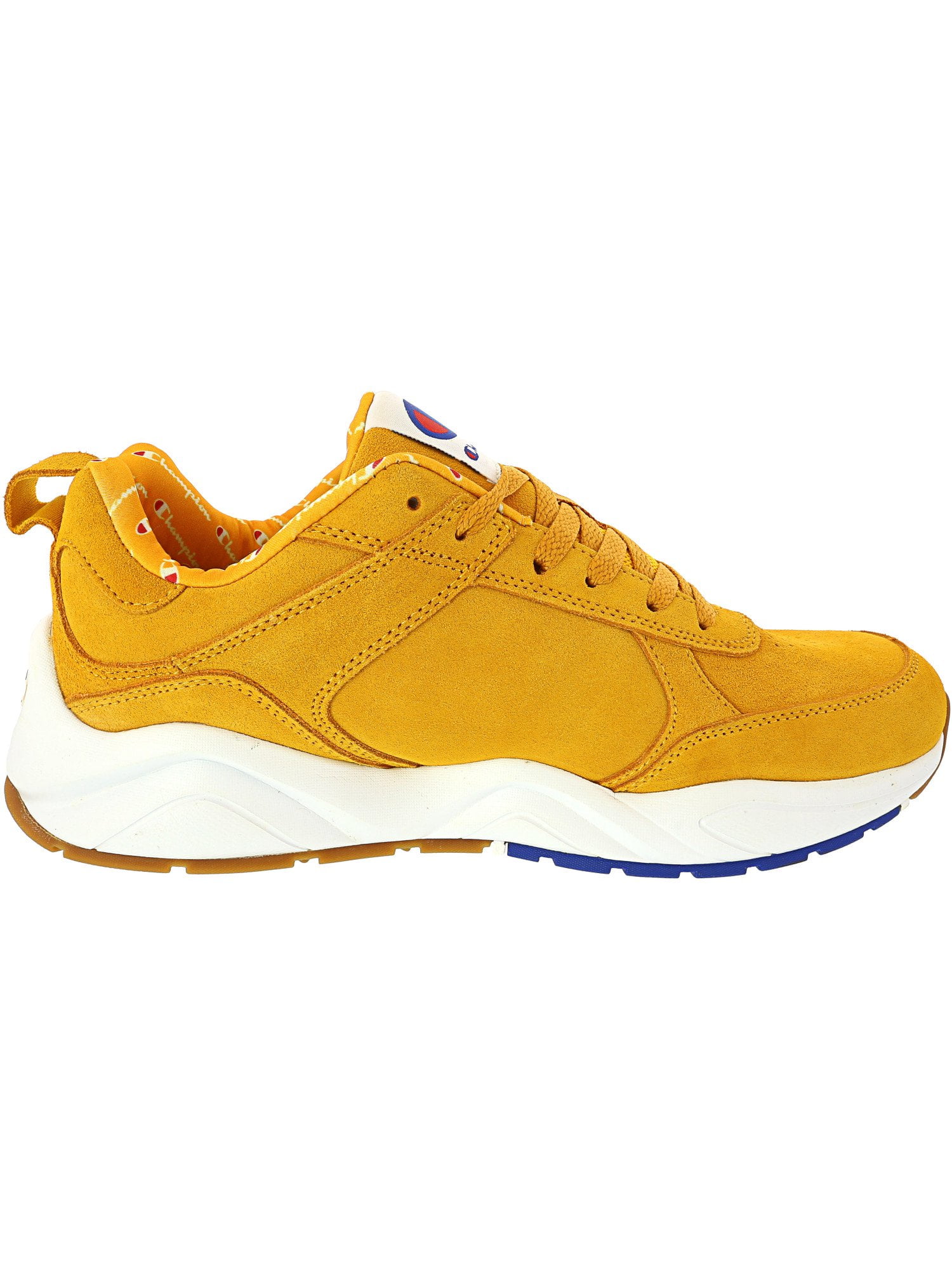 champion 93 eighteen big c black & white suede shoes