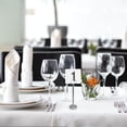 thumbnail image 3 of icolorfuled White PVC Wedding Table Numbers Seating Signs for Guests 25Pcs, 3 of 7