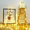 thumbnail image 4 of Holiday Light Chain Ball LED String Plug Lamp Bulb String Wedding Christmas, 4 of 4