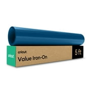 Cricut Value Iron-On Heat Transfer Vinyl Roll, 12 in x 5 ft - Navy Blue