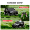 thumbnail image 6 of Telyswee Electric Kids Ride on SUV Car, 2 Seater Truck 12V Land Cruiser with Remote Control, 2 Motors Battery Operated 3 Speeds, LED Lights, Music, for 3-8 Years Old Boys and Girls, 6 of 6