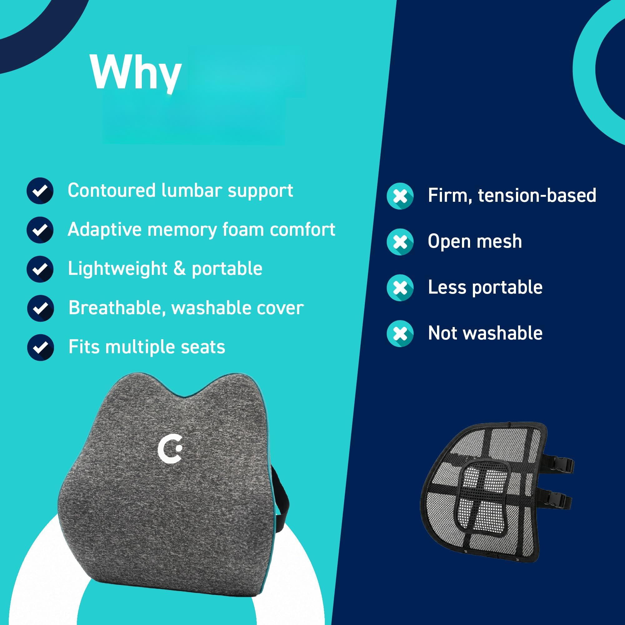 Cushii V2 Support Cushion For Lower Universal Fit Desk  Office Kitchen Chairs Couch Cushions With Advanced