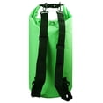 thumbnail image 2 of 20L Verde 500D lona impermeable PVC pesado bolsa seca impermeable Kayak / remo / piragüismo / pesca / Rafting / Natación / camping / Snowboard, 2 of 5