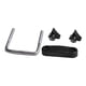 thumbnail image 4 of Abrazaderas de perno en U para caja de techo, accesorios para portaequipajes, fáciles de instalar Diámetro interior 6cm, 4 of 8